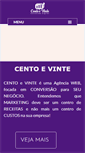 Mobile Screenshot of centoevinte.com.br